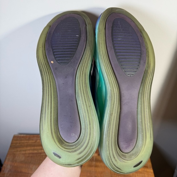 Nike Air Max 720 Purple and Green Sneakers, Men’s 13 - Picture 8 of 8